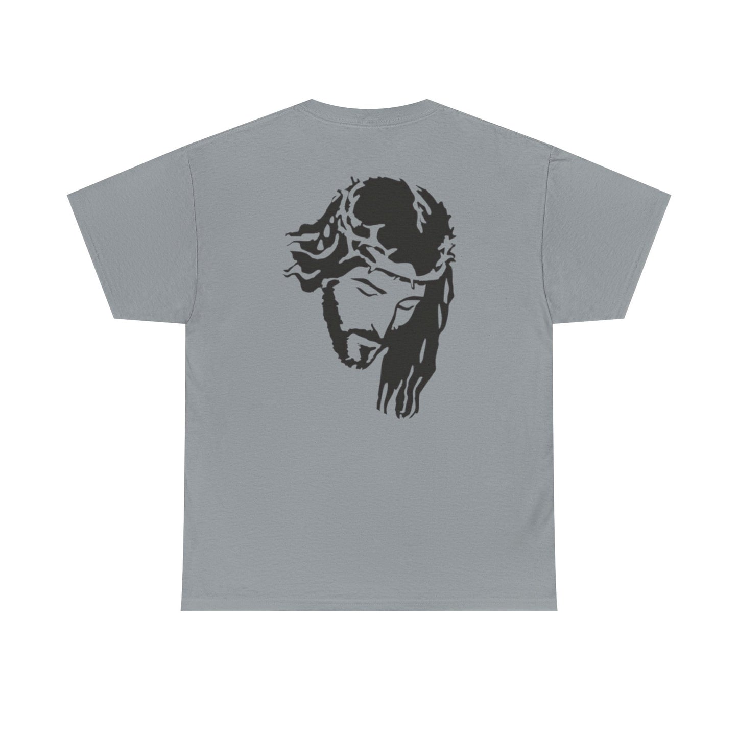 Dark Grey Jesus Graphic Tee