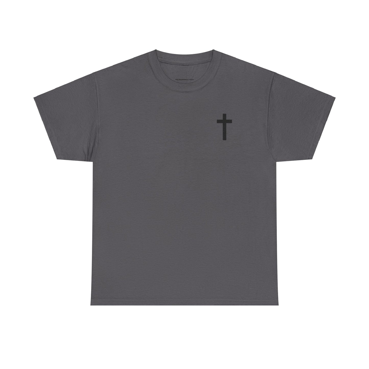 Washed Black Cross Resurrected Tee